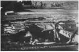 Flight Deck damage after Kamikaze attacks - 21 January 1945