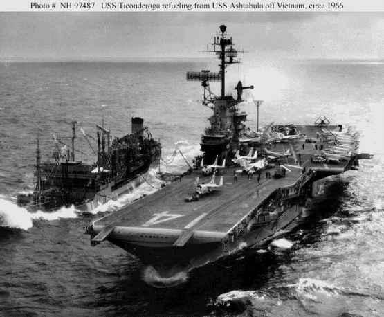 USS Ticonderoga CV CVA CVS-14 - 1944-1973 Photos